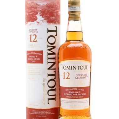 Tomintoul 2012 / 12 Year Old / Oloroso Sherry Finish Speyside Whisky