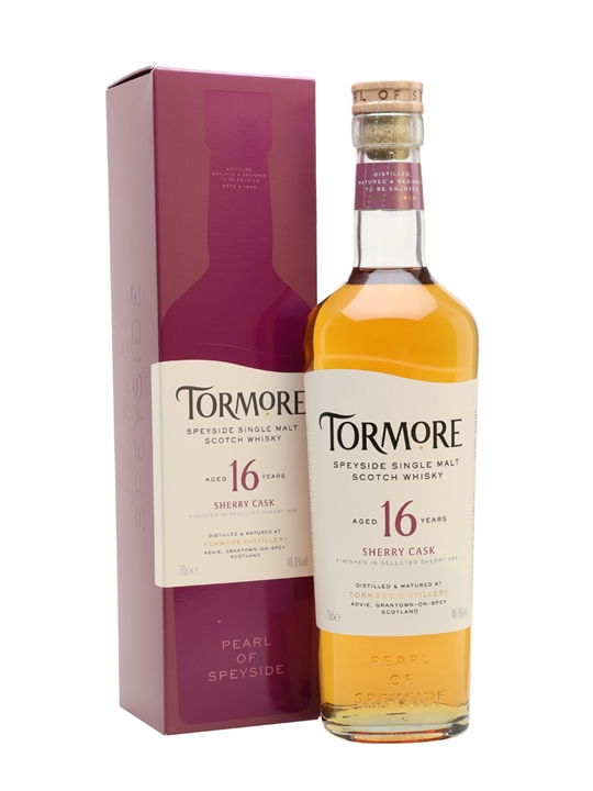 Tormore 16 Year Old Sherry Cask Speyside Single Malt Scotch Whisky