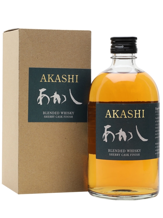 Akashi Blended Sherry Cask Finish World Blended Whisky 1 Akashi Blended Sherry Cask Finish World Blended Whisky