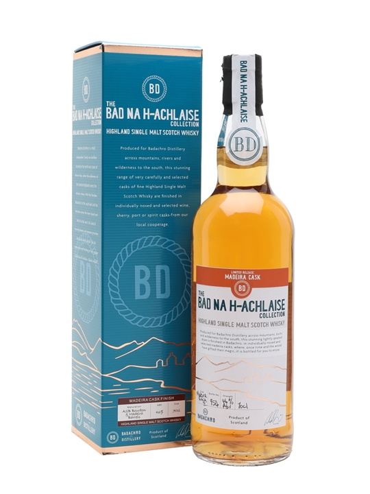 Badachro Bad na h-Achlaise Single Malt / Madeira Cask Highland Whisky