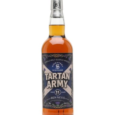 Ben Nevis 11 Year Old Tartan Army / Signatory Highland Whisky