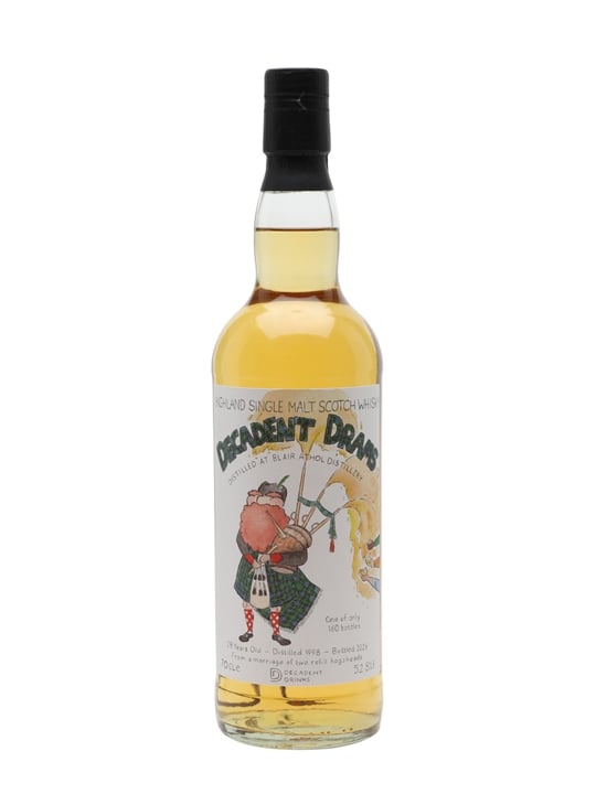 Blair Athol 1998 / 28 Year Old / Decadent Drams Highland Whisky 1 Blair Athol 1998 / 28 Year Old / Decadent Drams Highland Whisky