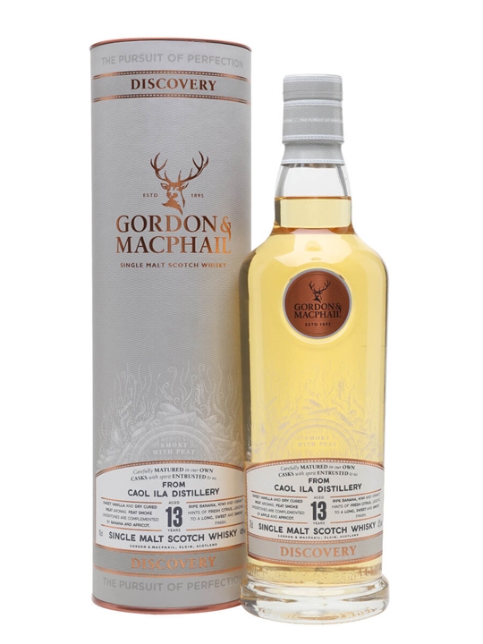 Caol Ila 13 Year Old / Smoky / G&M Discovery Range Islay Whisky