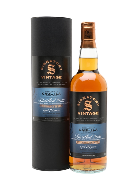Caol Ila 2016 / 10 Year Old / Signatory Islay Whisky
