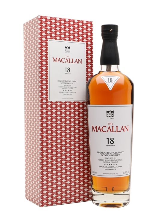 Macallan 18 Year Old Double Cask / 2026 Release Speyside Whisky