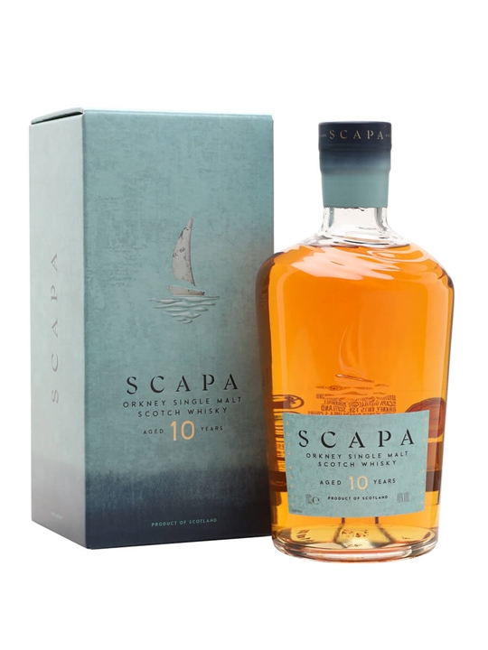Scapa 10 Year Old Island Single Malt Scotch Whisky 1 Scapa 10 Year Old Island Single Malt Scotch Whisky