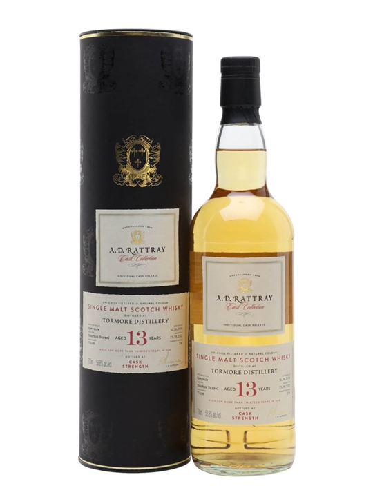 Tormore 2008 / 13 Year Old / AD Rattray Speyside Whisky