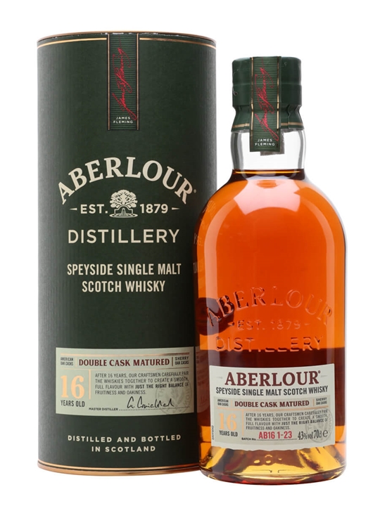 Aberlour 16 Year Old Double Cask (43%) Speyside Whisky