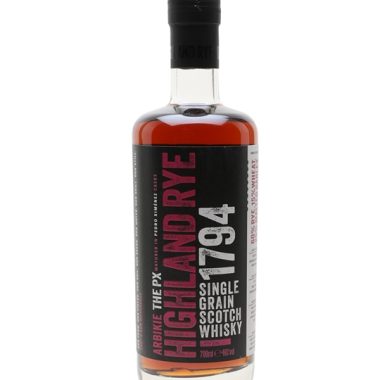 Arbikie The PX Highland Rye 1794 Single Grain Scotch Whisky Single Whisky