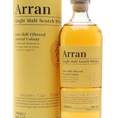 Arran Sauternes Cask Finish Island Single Malt Scotch Whisky