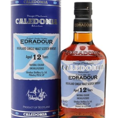 Edradour 12 Year Old / Caledonia Selection / Sherry Cask Highland Whisky