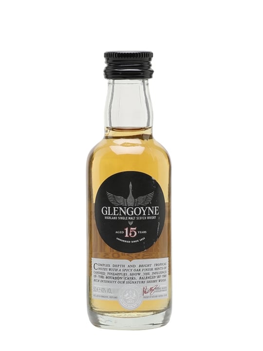 Glengoyne 15 Year Old Miniature Highland Single Malt Scotch Whisky