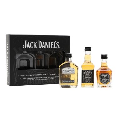 Jack Daniel's 'Family' Miniatures Pack / 3x5cl Tennessee Whiskey