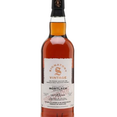 Mortlach 2016 / 10 Year Old / Signatory 100 Proof Edition 84 Speyside Whisky