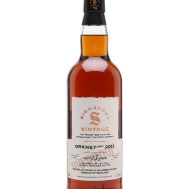 Orkney (HP) 2011 / 15 Year Old / Signatory 100 Proof Edition 83 Island Whisky