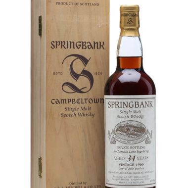 Springbank 1966 / 34 Year Old / Lateltin Lanz Ingold Campbeltown Whisky