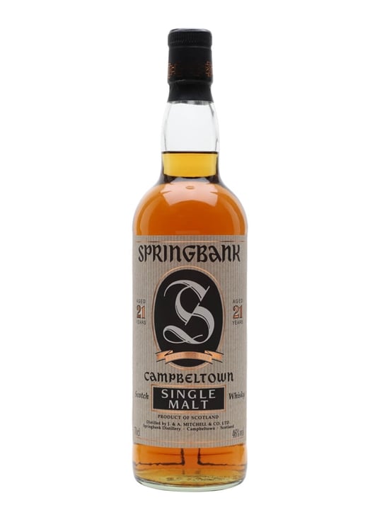 Springbank 21 Year Old / Bot.1990s Campbeltown Whisky