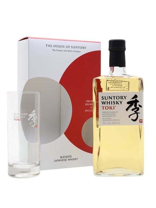 Suntory Toki Glass Pack Japanese Blended Whisky