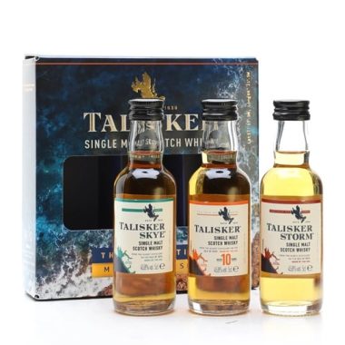 Talisker Miniature Set / 3x5cl Island Single Malt Scotch Whisky