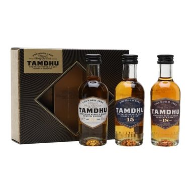 Tamdhu Miniature Gift Set (12, 15, 18 Year Old) / 3x5cl Speyside Whisky