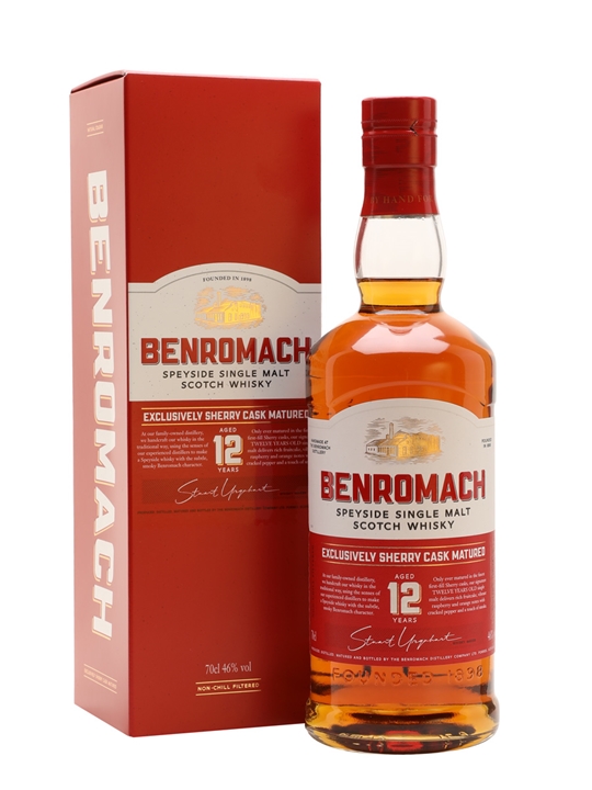 Benromach 12 Year Old Speyside Single Malt Scotch Whisky