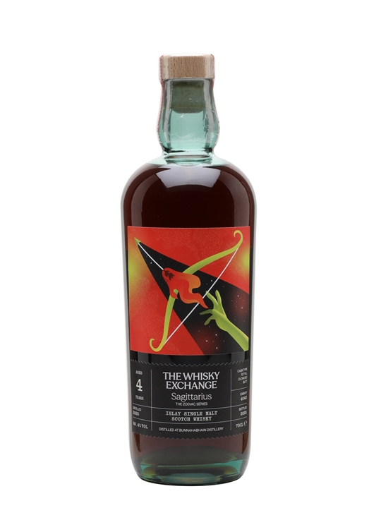 Bunnahabhain 2020 / 4 Year Old / The Zodiac: Sagittarius / The Whisky Exchange Islay Whisky