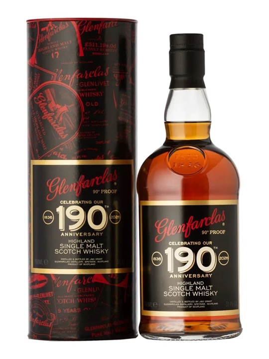 Glenfarclas 190th Anniversary Speyside Single Malt Scotch Whisky