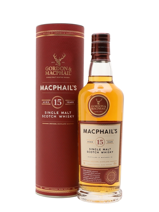 MacPhail's 15 Year Old / Gordon & MacPhail Speyside Whisky